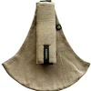Porte bébé enfant en lin Camel