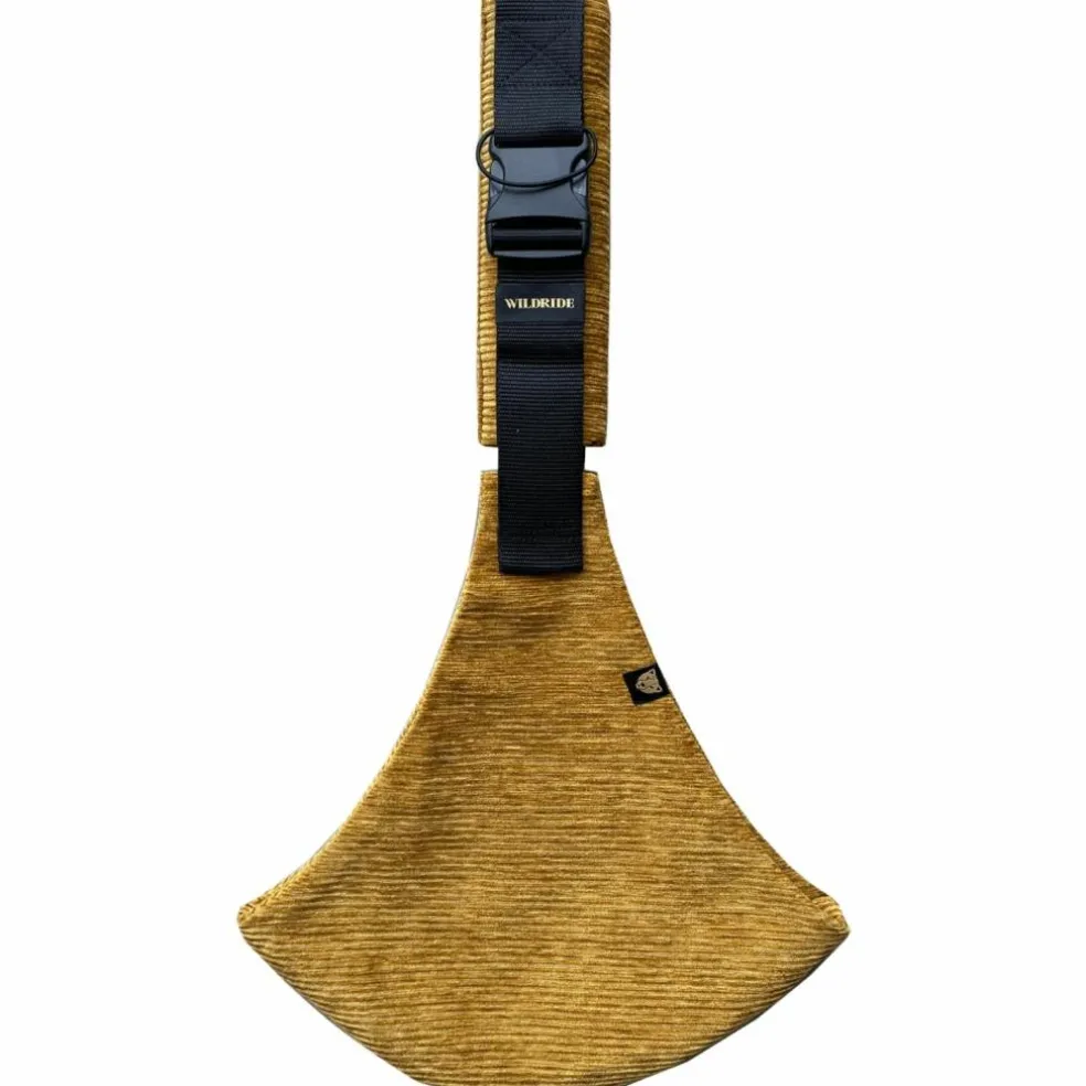 Porte bébé enfant en velours côtelé Gold Rib