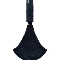 Porte bébé enfant en velours côtelé Black Rib