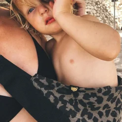 Porte bébé enfant Grey Leopard
