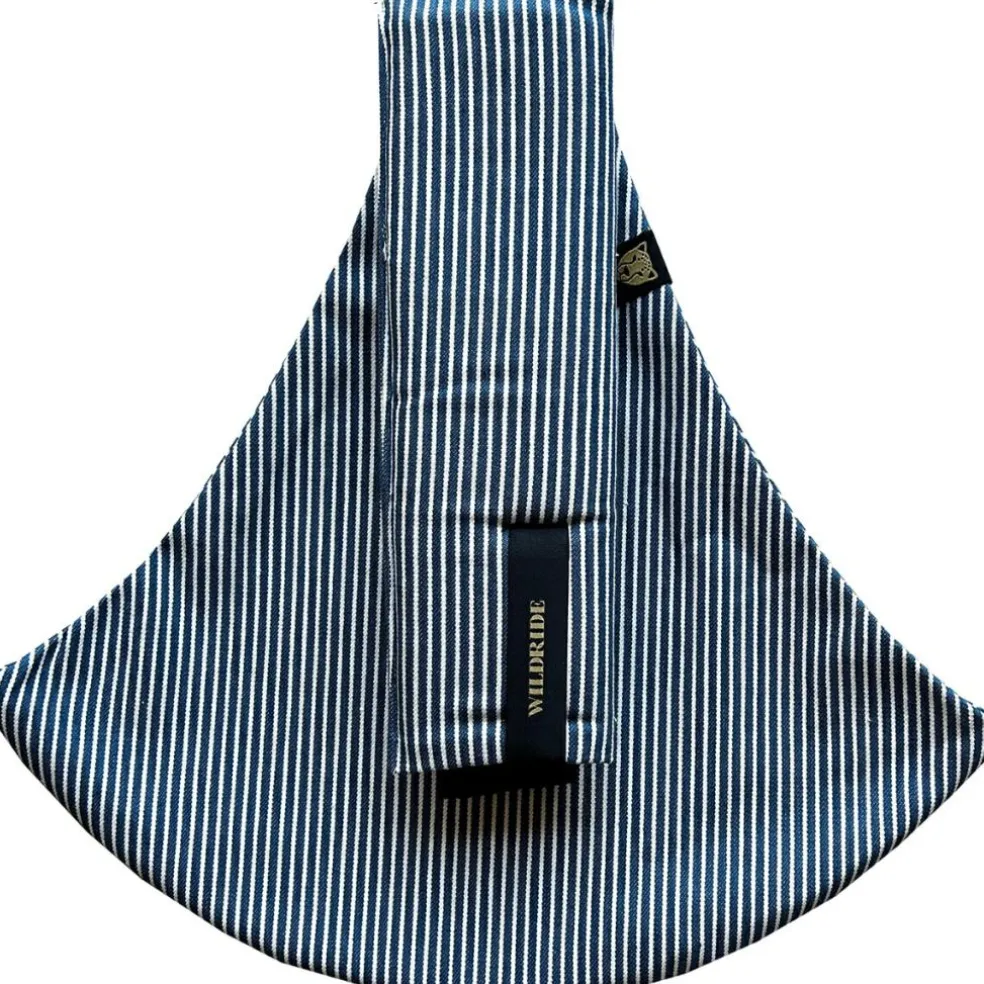 Porte bébé enfant Indigo Stripe