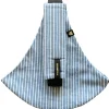 Porte bébé enfant Light Denim Stripe