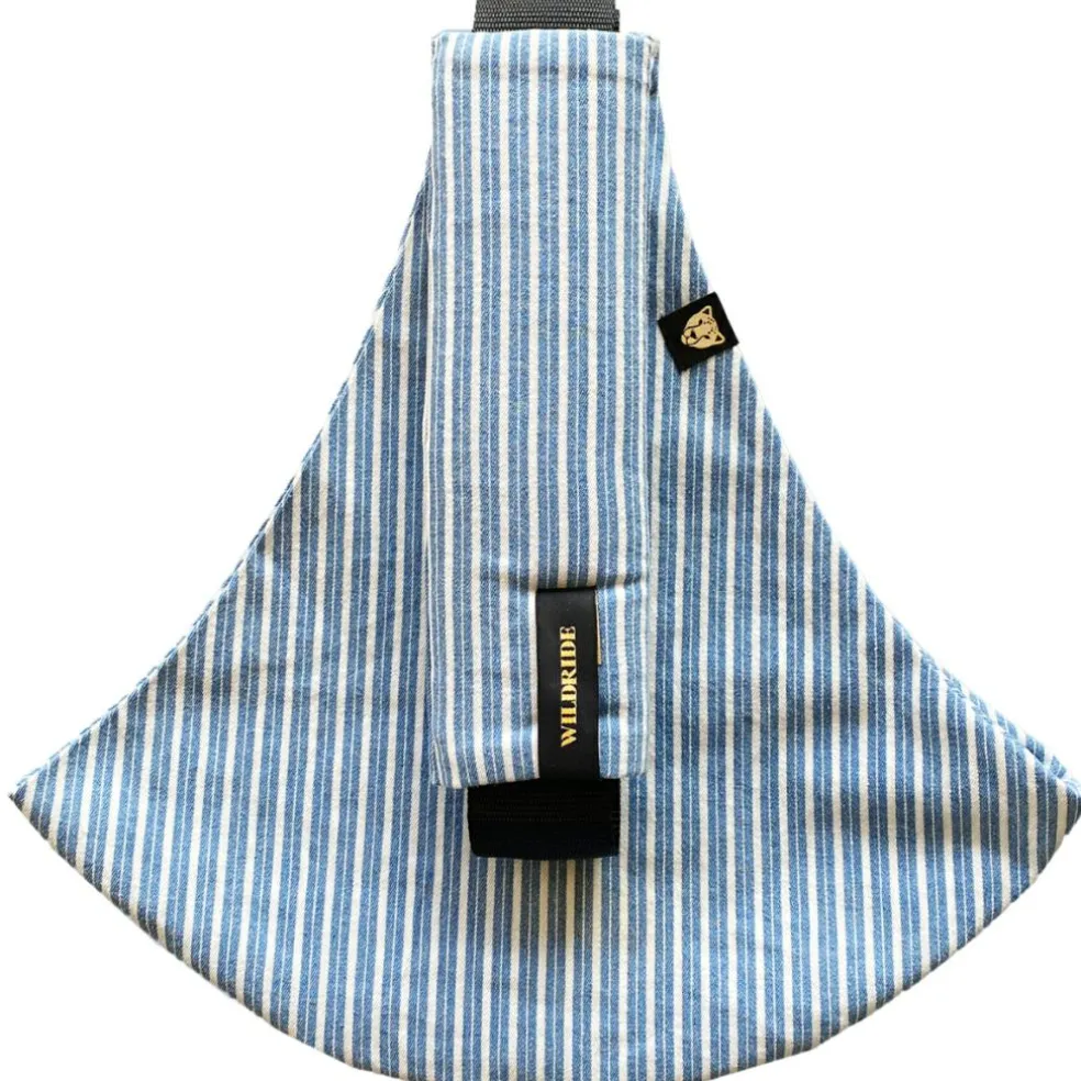 Porte bébé enfant Light Denim Stripe