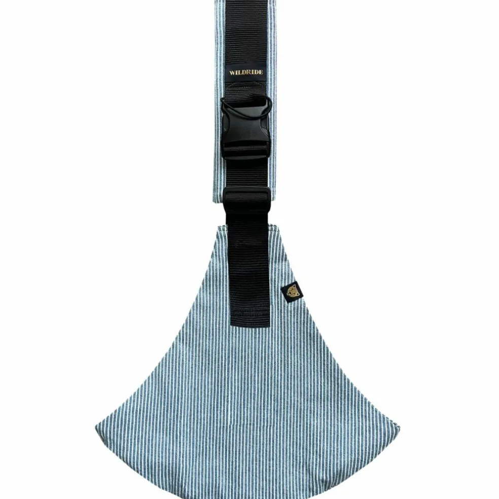Porte bébé enfant Light Denim Stripe