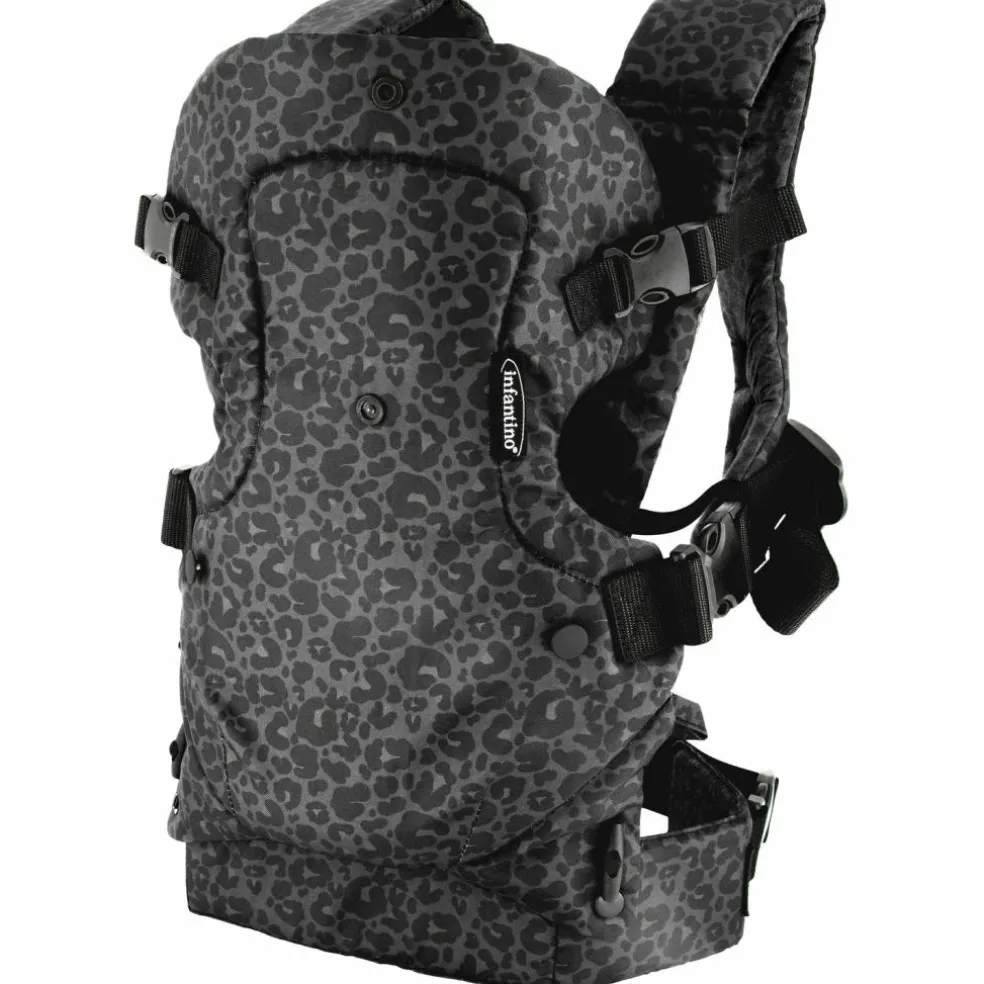 Porte bébé Flip 4 en 1 Black Leopard