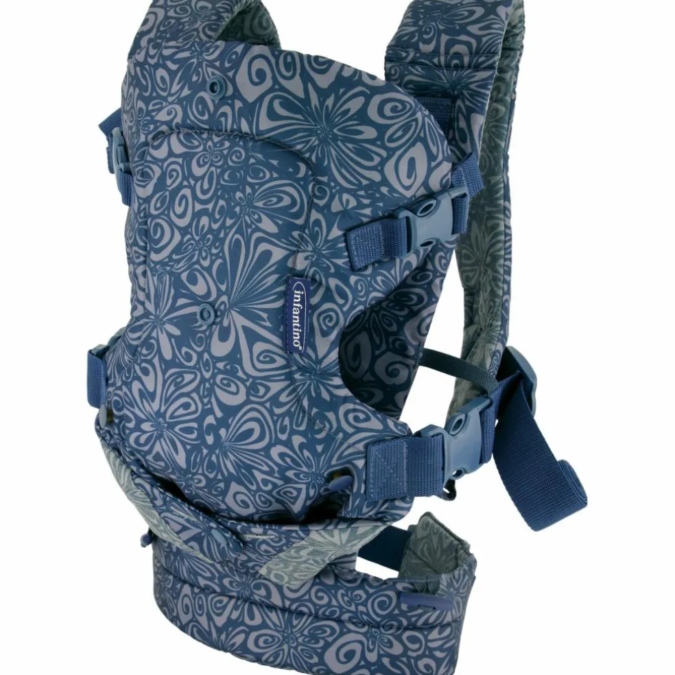 Porte bébé Flip 4 en 1 Navy Floral