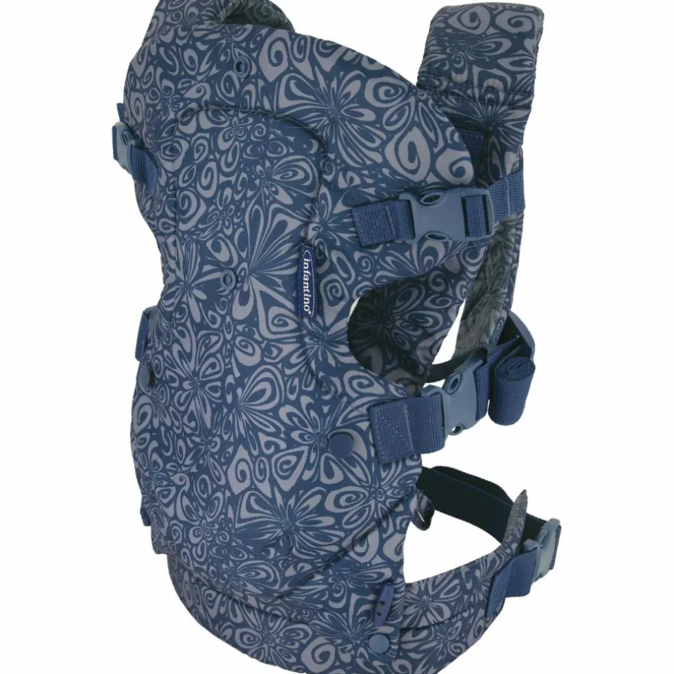 Porte bébé Flip 4 en 1 Navy Floral