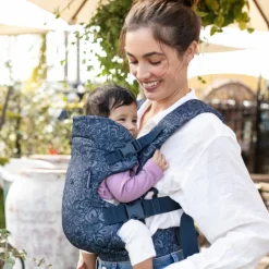 Porte bébé Flip 4 en 1 Navy Floral