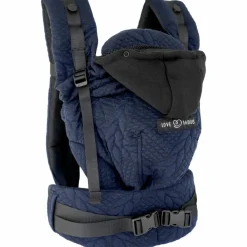 Porte bébé HoodieCarrier 2 Bleu Moelleux