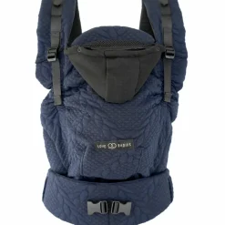 Porte bébé HoodieCarrier 2 Bleu Moelleux