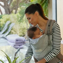 Porte bébé HoodieCarrier 2 Gris Athlétique