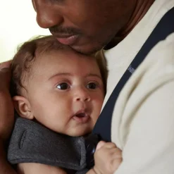 Porte bébé Mini Jersey 3D gris charbon