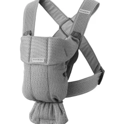 Porte bébé Mini tissu Mesh 3D gris