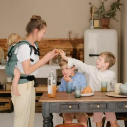 Porte bébé Néo+ Eucalyptus préformé by Néobulle V2