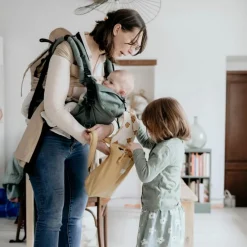 Porte bébé Néo+ Eucalyptus préformé by Néobulle V2