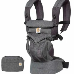 Porte bébé Omni 360 Cool Air Mesh gris chiné