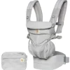 Porte bébé Omni 360 Cool Air Mesh gris perle