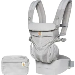 Porte bébé Omni 360 Cool Air Mesh gris perle
