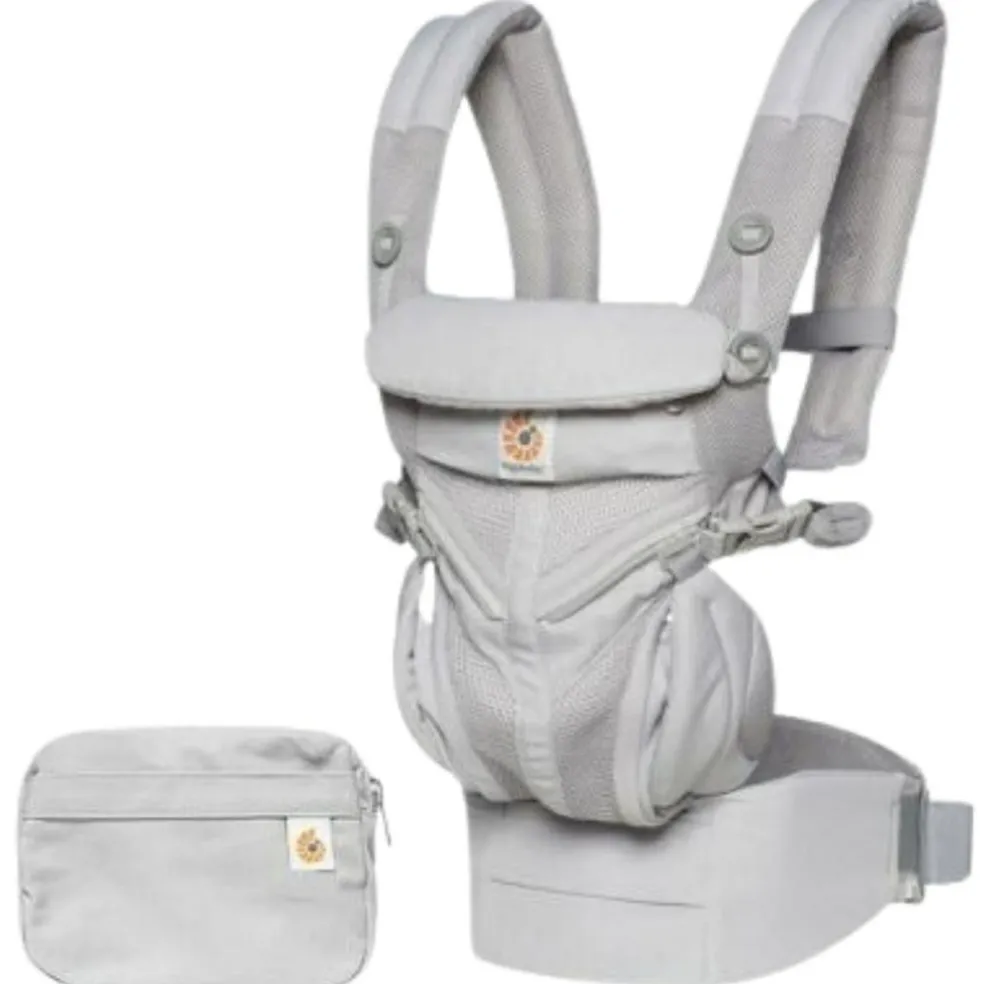 Porte bébé Omni 360 Cool Air Mesh gris perle