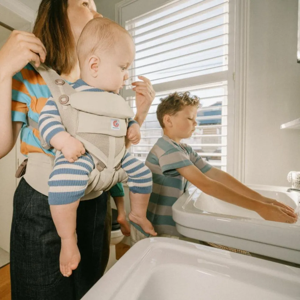 Porte bébé Omni Classic Mesh Natural Beige