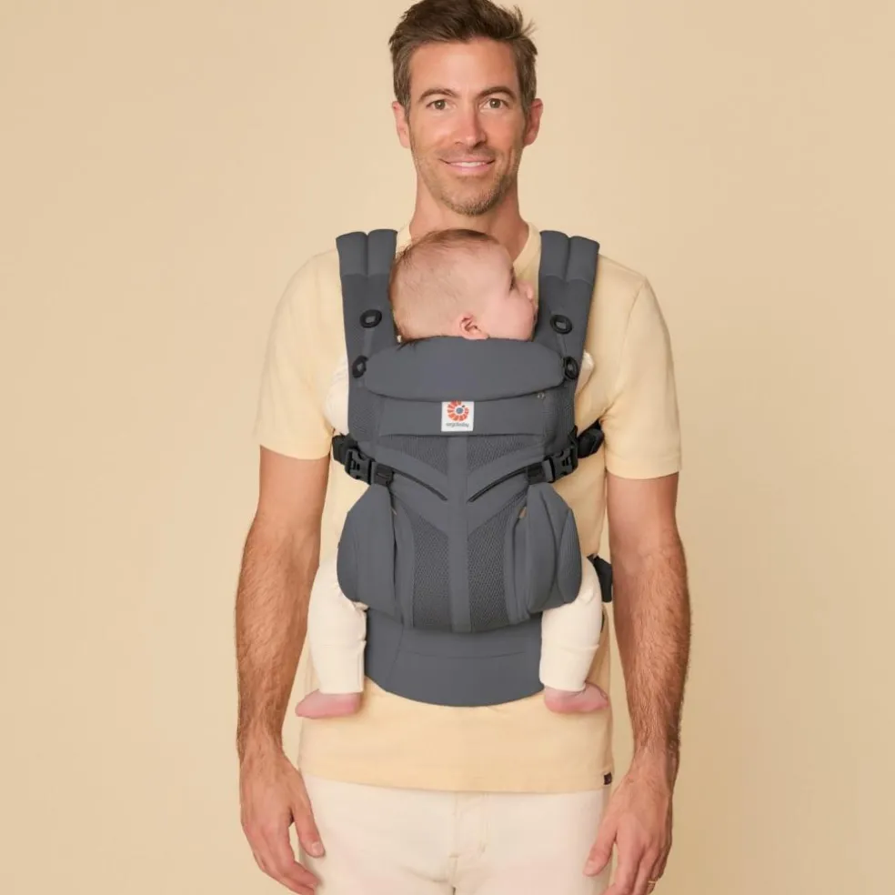 Porte bébé Omni Classic Mesh Charcoal Grey