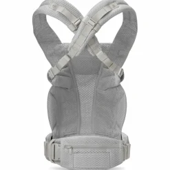Porte bébé Omni Deluxe Mesh Gris Clair