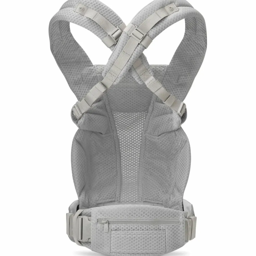 Porte bébé Omni Deluxe Mesh Gris Clair