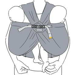 Porte bébé pour jumeaux Twin mesh