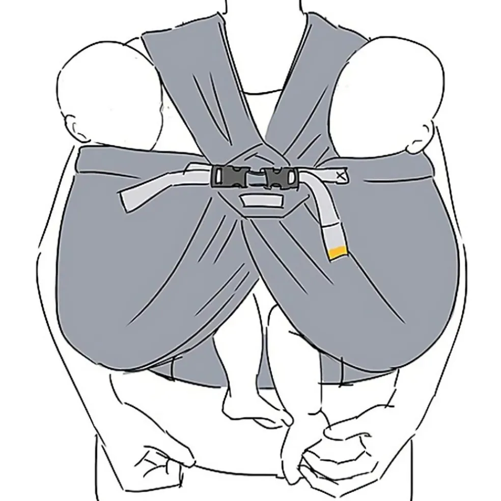 Porte bébé pour jumeaux Twin mesh