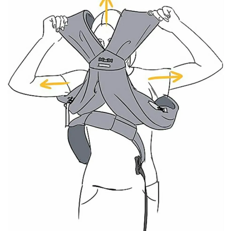 Porte bébé pour jumeaux Twin mesh