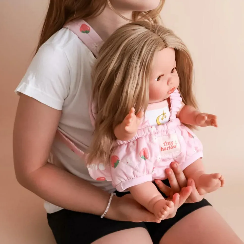 Porte bébé pour poupée Fraise