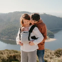 Porte bébé préformé My Néo gris