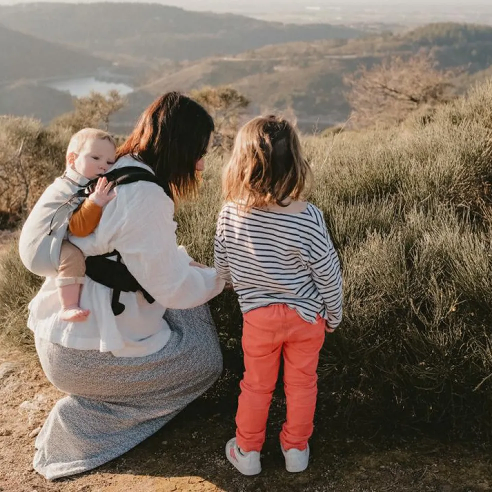 Porte bébé préformé My Néo gris