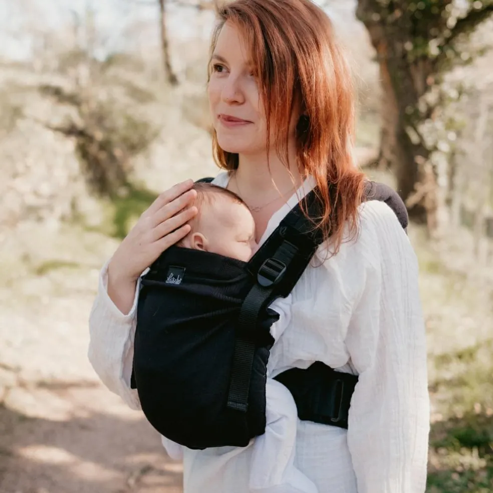Porte bébé préformé My Néo noir