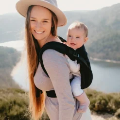 Porte bébé préformé My Néo noir