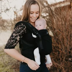 Porte bébé préformé My Néo noir