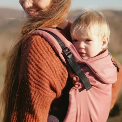 Porte bébé préformé Néo acajou