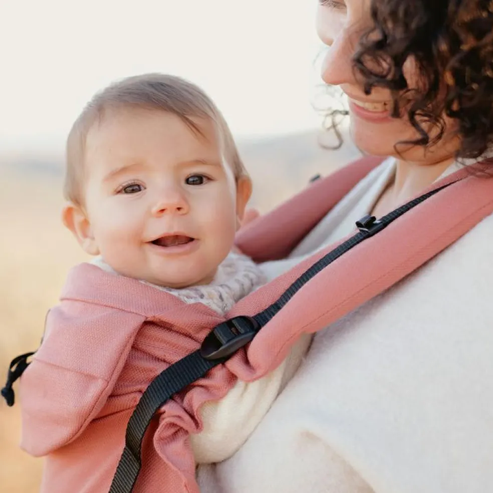 Porte bébé préformé Néo acajou