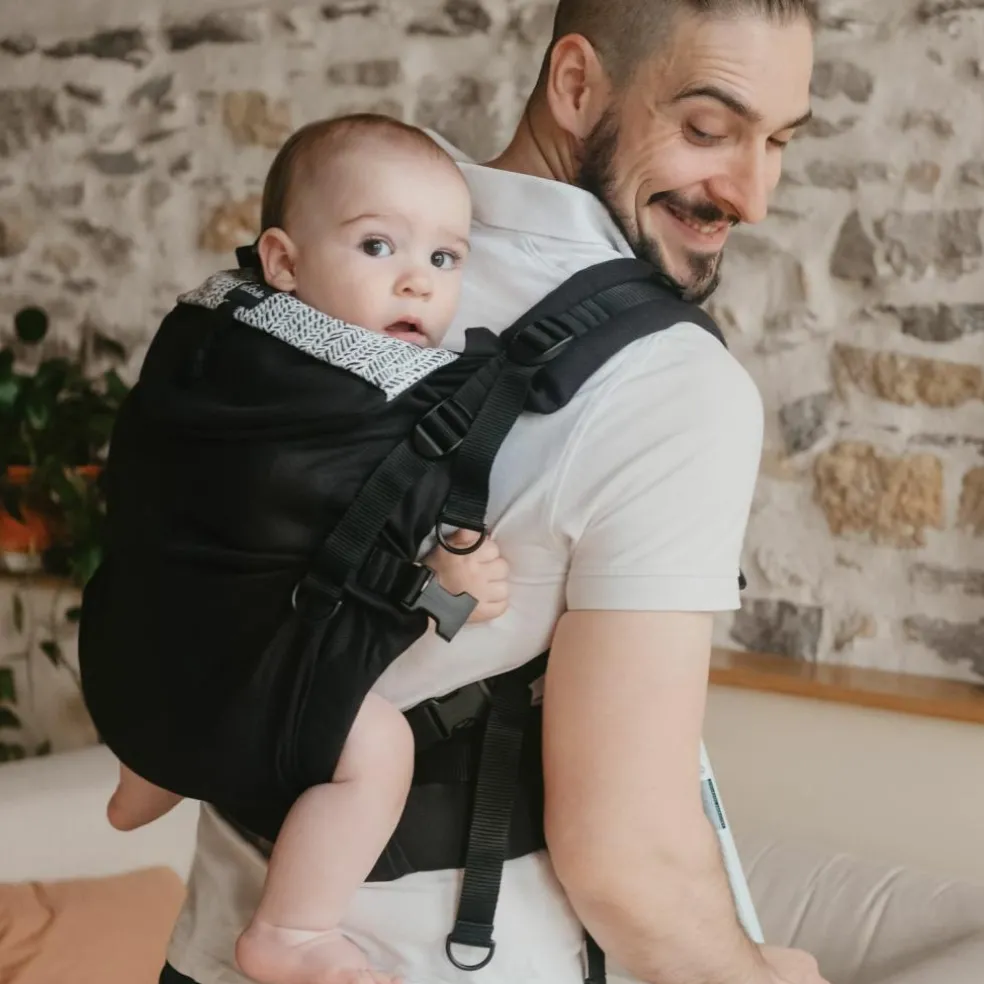 Porte bébé préformé Néo ébène