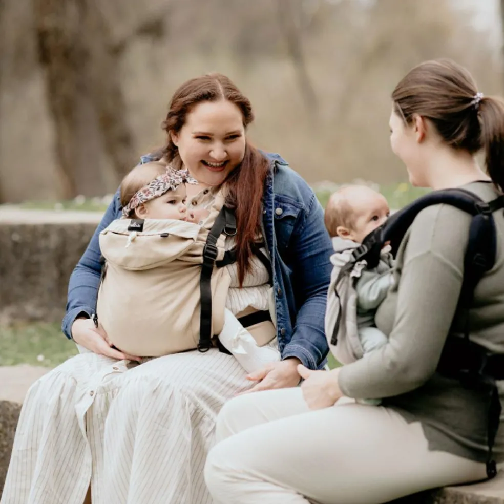 Porte bébé préformé Néo+ Savane V2