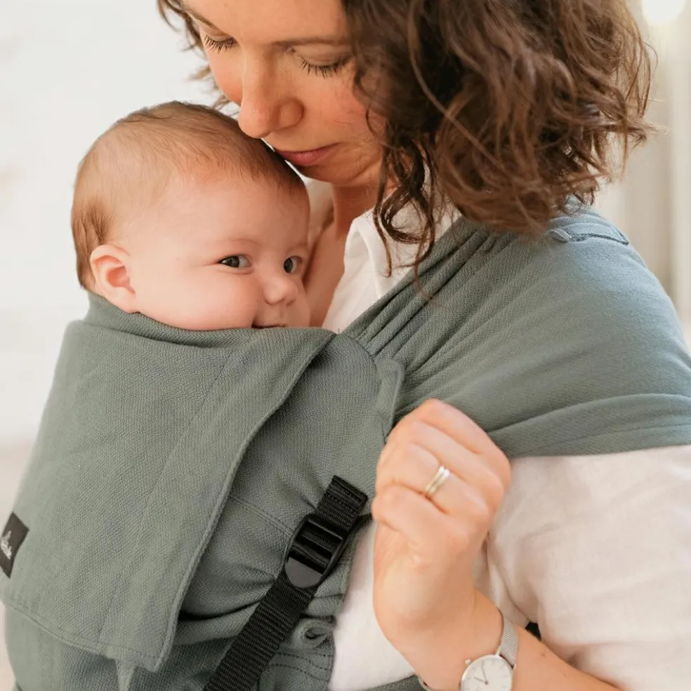 Porte Bébé P'tit Evo Eucalyptus