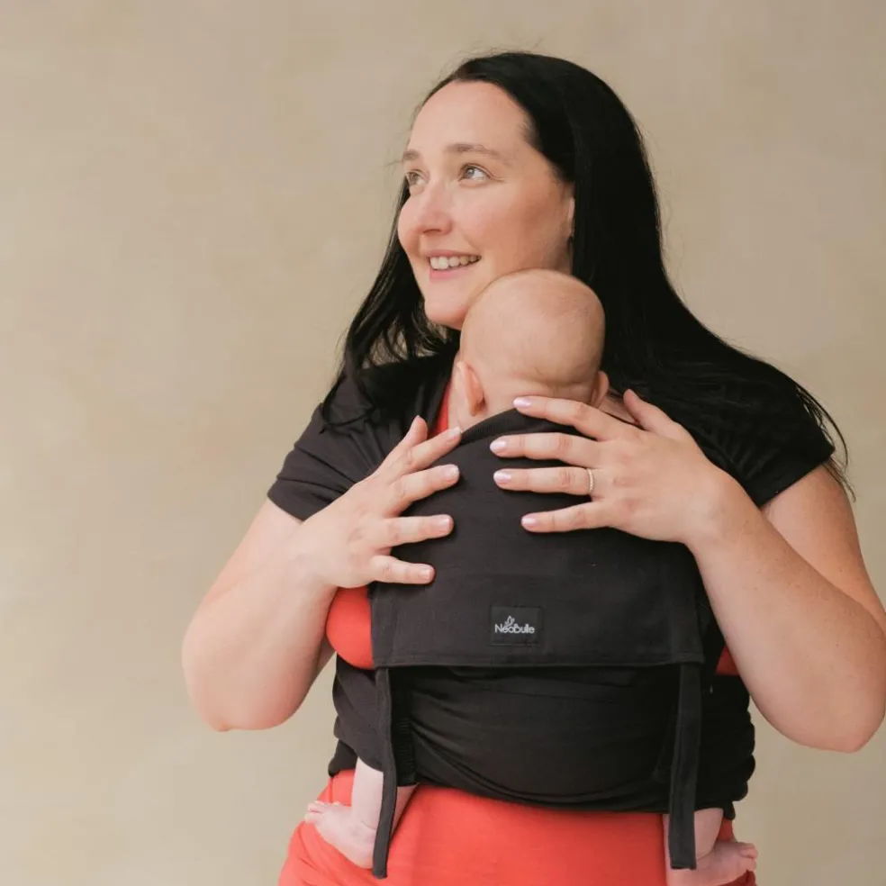 Porte Bébé P'tit Evo noir