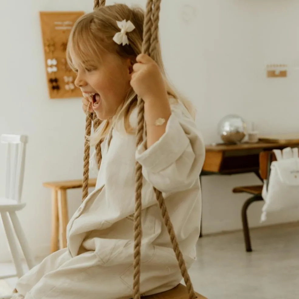 Porte-barrettes Gaze Camel (personnalisable)