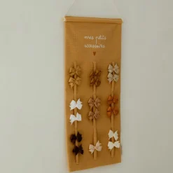 Porte-barrettes Gaze Camel (personnalisable)