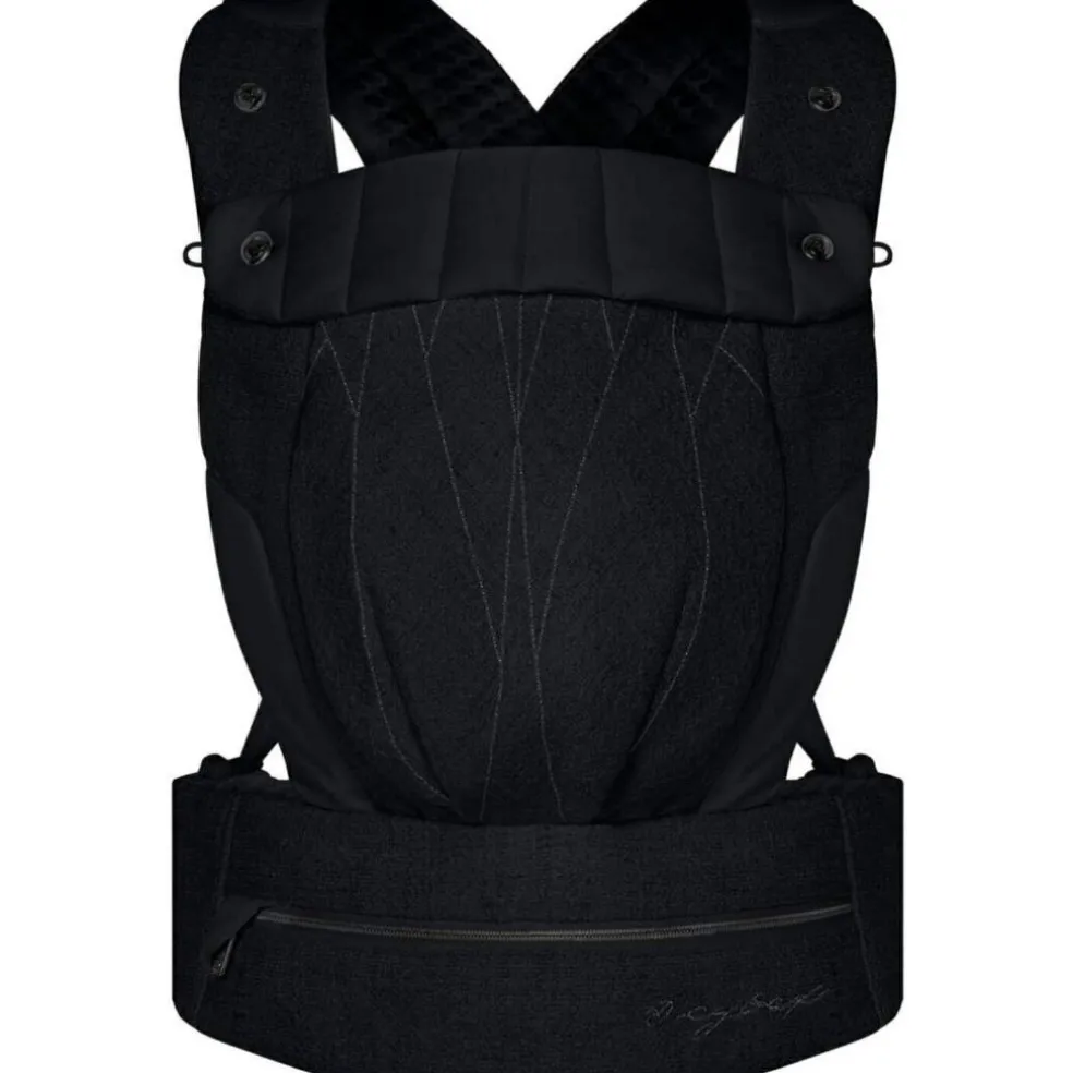 Porte-bébé Coya Carrier Bouclé Stone Black