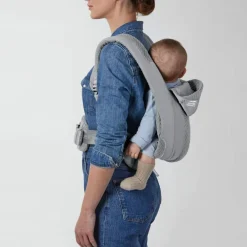 Porte-bébé en mesh 3D Coya Carrier Thunder Grey