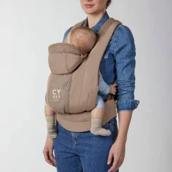 Porte-bébé en mesh 3D Coya Carrier Cozy Beige