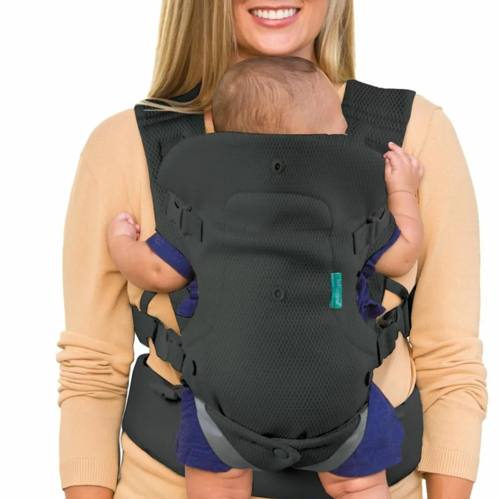 Porte-Bébé Flip Ergo 4 en 1 - Light & Airy foncé - Reconditionné
