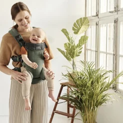 Porte-bébé Harmony en Mesh 3D vert foncé