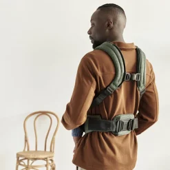 Porte-bébé Harmony en Mesh 3D vert foncé